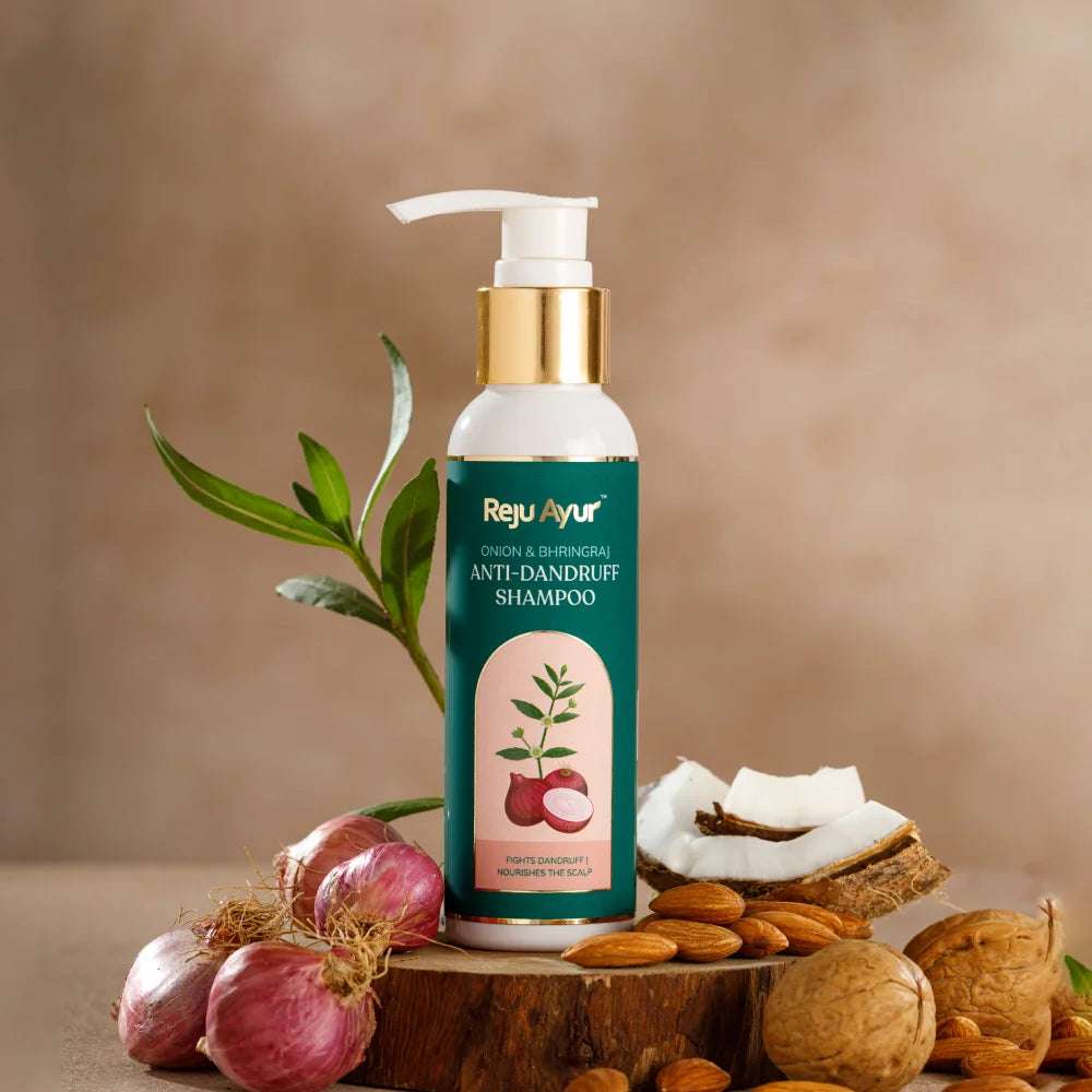 Anti-Dandruff Shampoo with Onion & Bhringraj