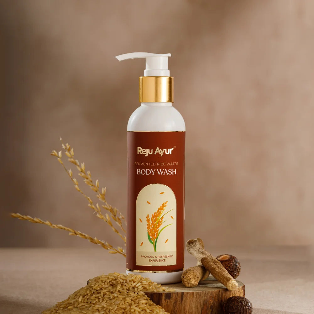 Body Wash with Fermented Rice Water